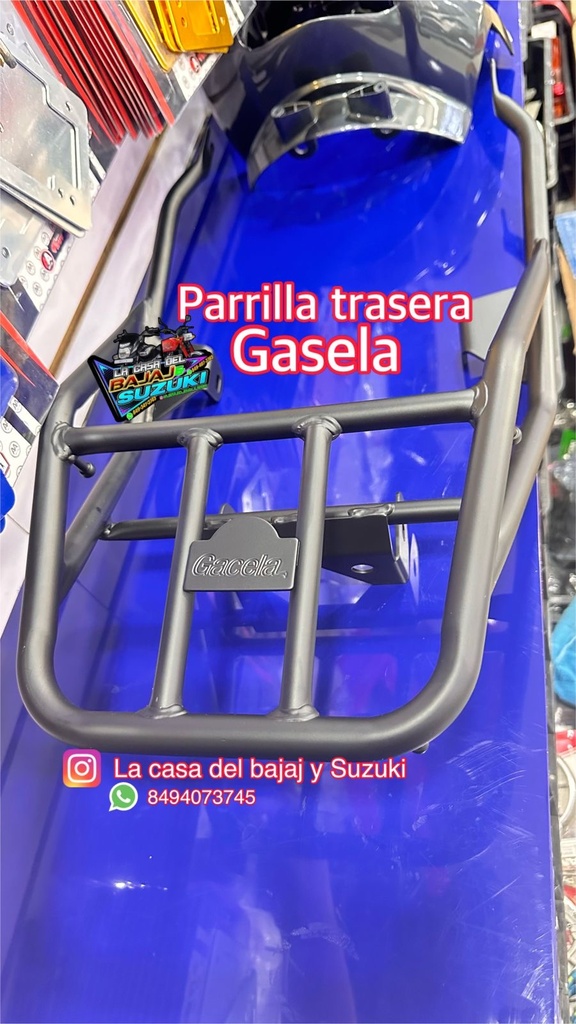 PARRILLA TRASERA GACELA