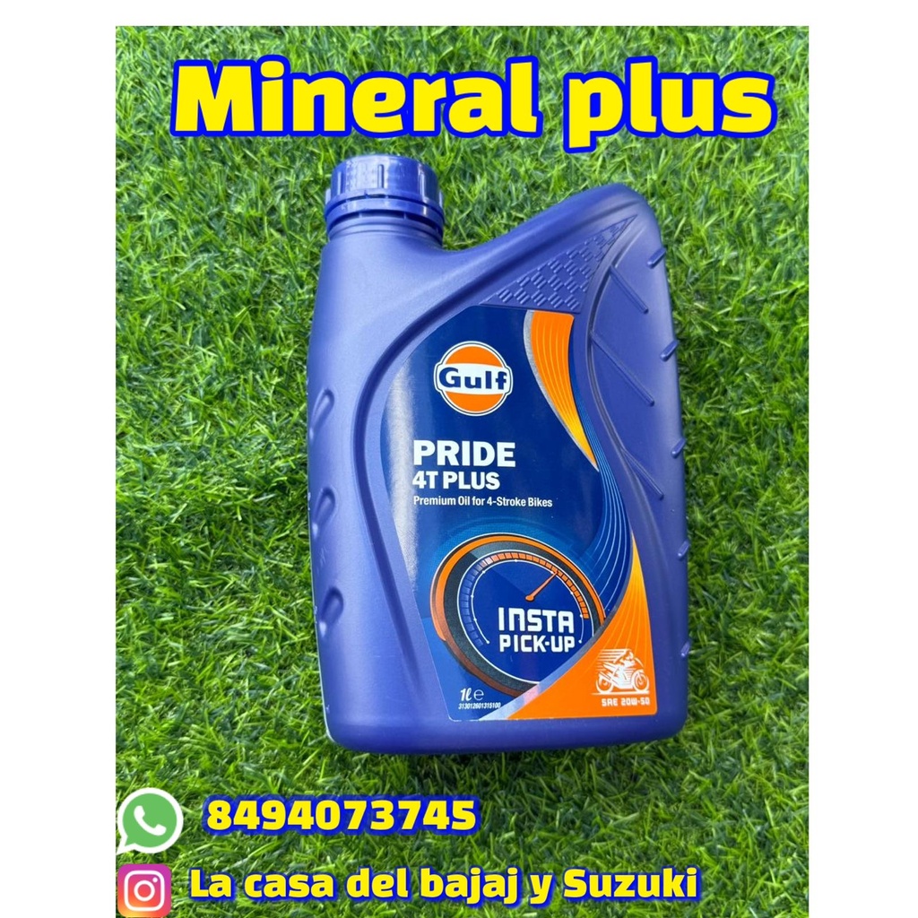 ACEITE GULF 4T 20W50 PLUS