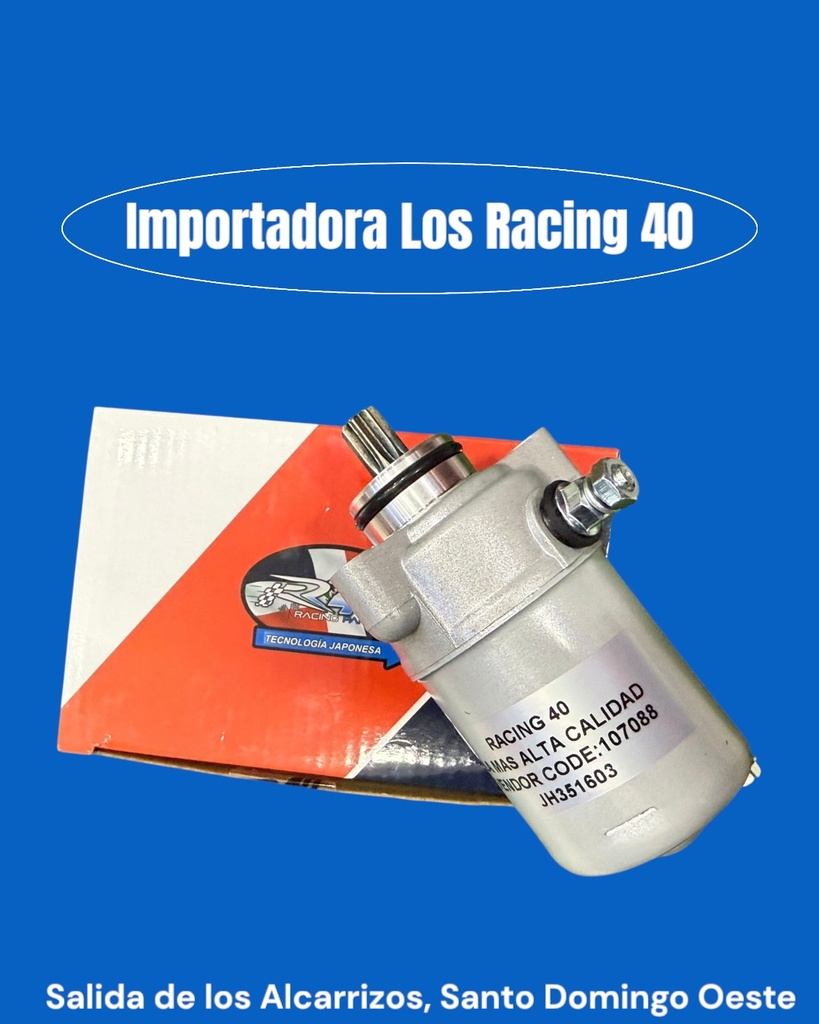 MOTOR ARRANQUE BOXER GRIS R40