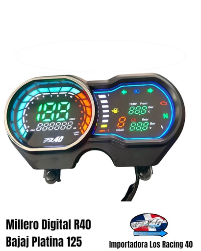 [ADS-R40] MILLERO R40 DIGITAL PLATINA 125