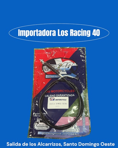 [OM00055481R40] CABLE FRENO GACELA DELANTERO XPOWER R40